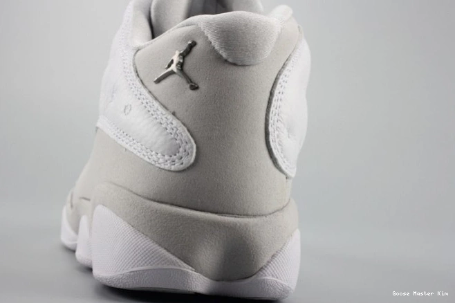 LowPure Money Air mens Jordan 13 310810-100 white 0608